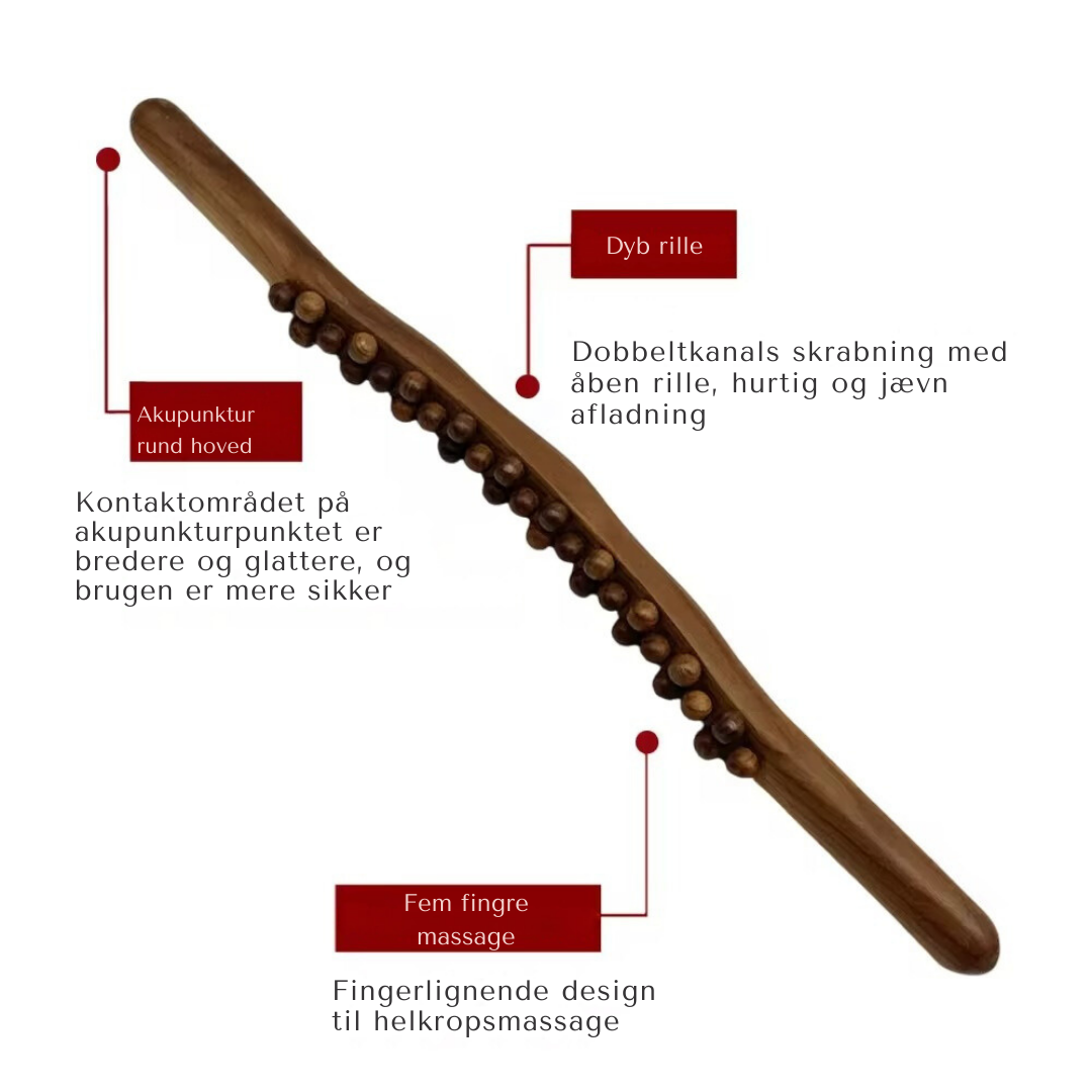 CelluSculpt™ Træterapi massageapparat