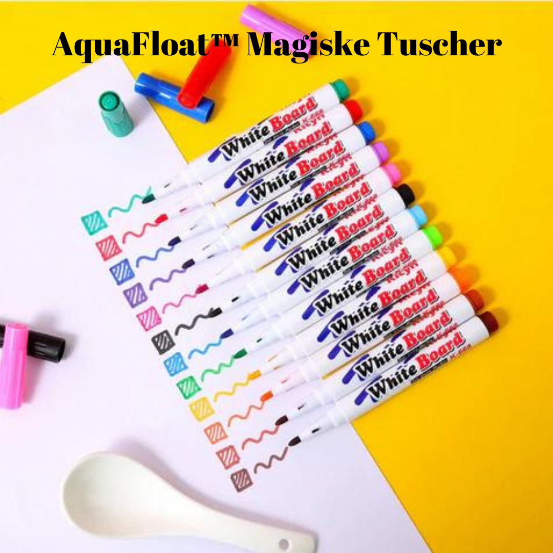 AquaFloat™ - Magisk Tuscher 12 dele