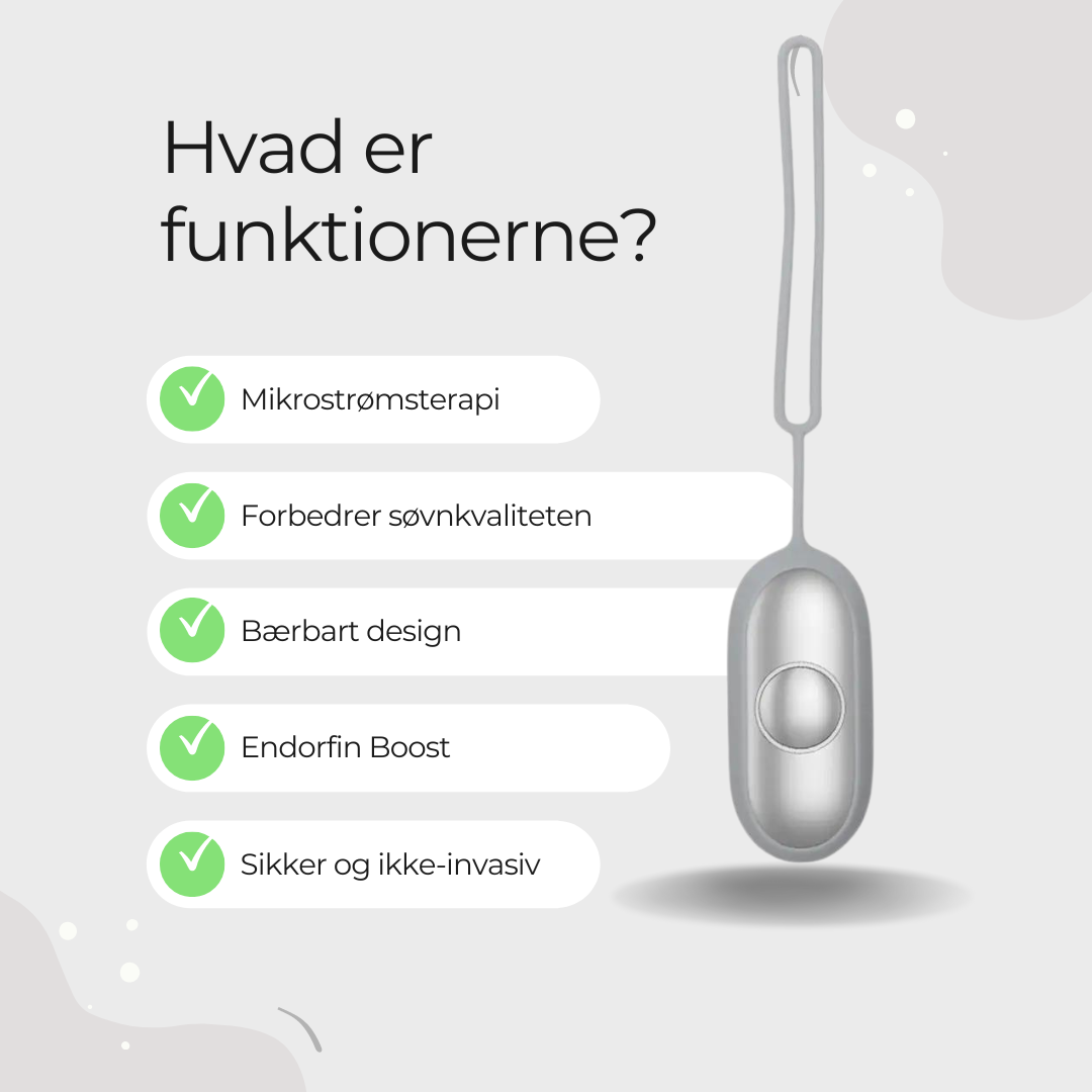 DrømmeBølge™ Microstrøm - Berolig angst og sov trygt hele natten