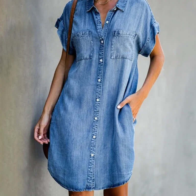 Olivia - Denimkjole